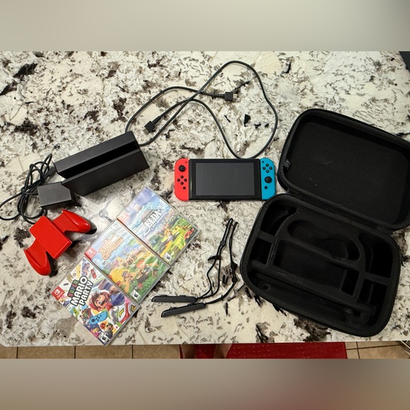 Nintendo Other - 🎮 Nintendo Switch Bundle - Great Condition + 3 Games Included! 🎮